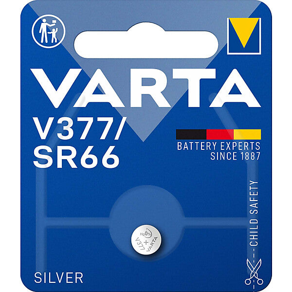 VARTA Batterie Electronics 1,55V/21mAh/Silber V 377 Bli.1